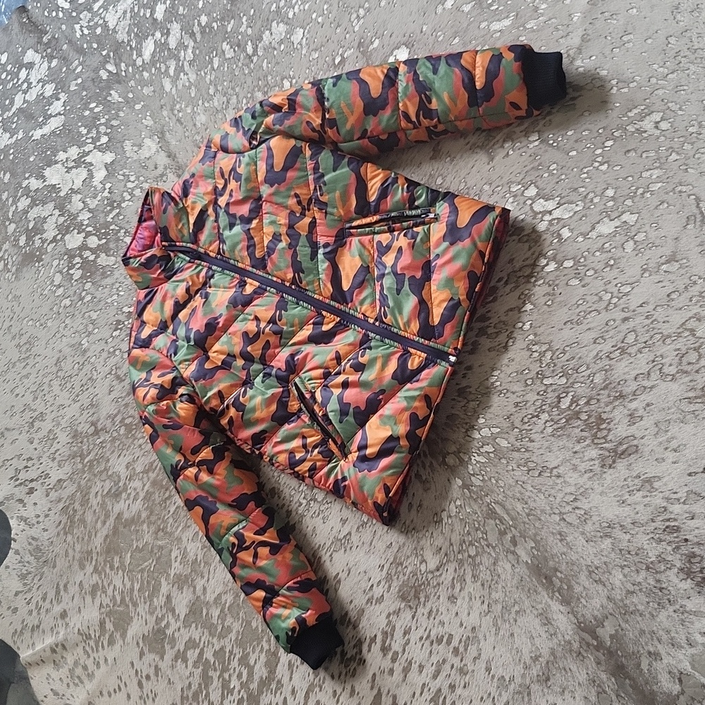 Mother The Two Faced Puffer Reversible Camo Jacket SzXS - Picture 2 of 9